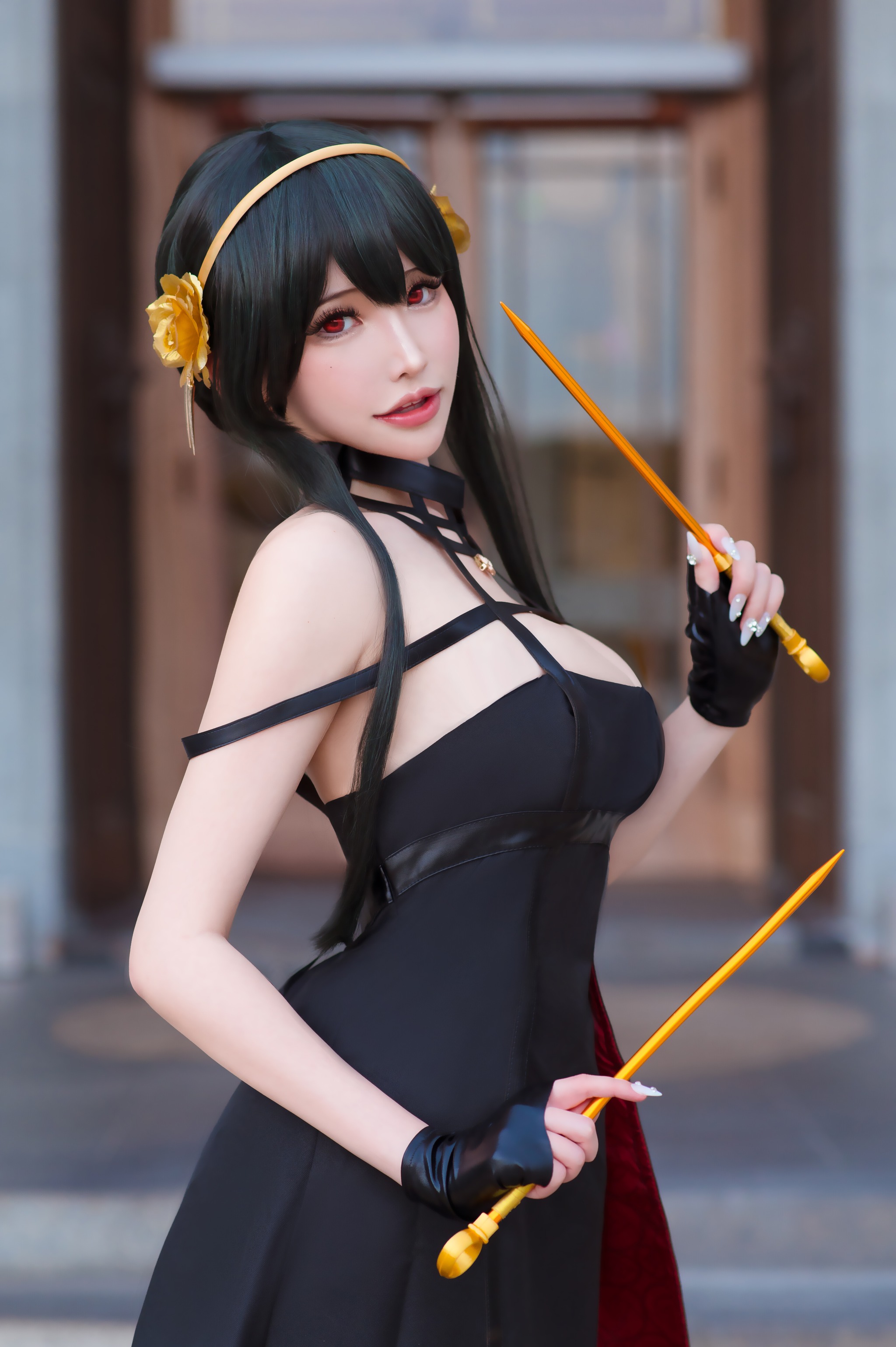 图片[1]-花リリ（Plant Lily） – NO.013 花リリ(Plant Lily) Yor Forger [18P]-XikXak